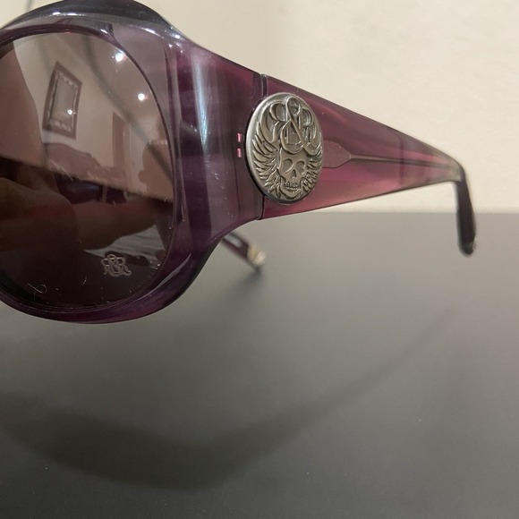 Rock & Republic Predator Violet Gradient Metal Luxury Made Japan Sunglasses Skul main image 5